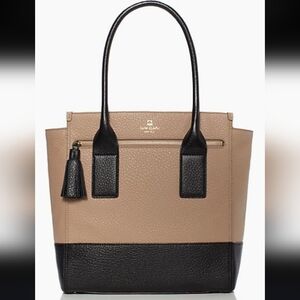 Black/brown Kate Spade Tote
